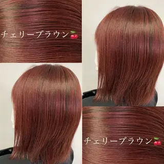 ミディアム I S所属・🌿透明感カラー‪ 縮毛矯正✨かずきのヘアスタイル