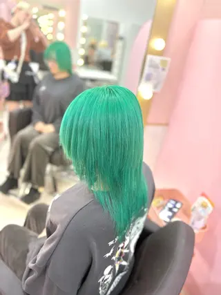 ミディアム カラー 甘ふわgirly🎀 ハイトーン🤍Ramのヘアスタイル