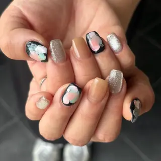 ネイル Cuaura所属・松下 彩菜のネイルデザイン