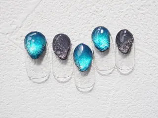 ネイル トップネイリスト Ribbon立川店のネイルデザイン