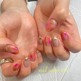ネイル nailsalon ranのネイルデザイン