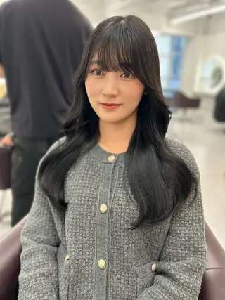 ロング カラー グレージュカラー🤎 mai🤎のヘアスタイル