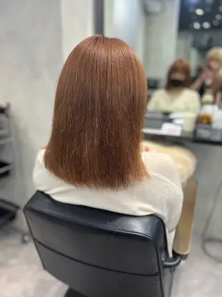 ミディアム 濱川響太レディース カットモデルのヘアスタイル