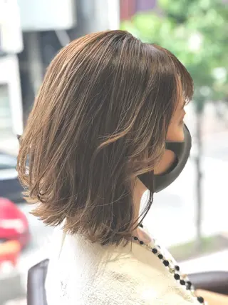 ミディアム カラー 🍀褒められヘア🍀 松尾舜のヘアスタイル