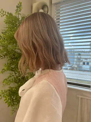 ショート カラー 💙まこと💙艶 カラー(Rico)のヘアスタイル