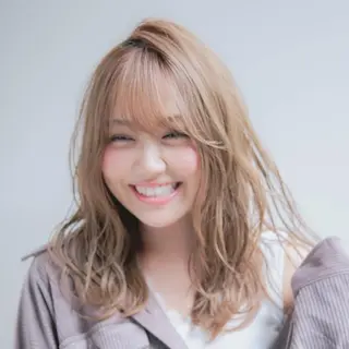 セミロング 縮毛矯正/レイヤー 💎やまもとちひろのヘアスタイル