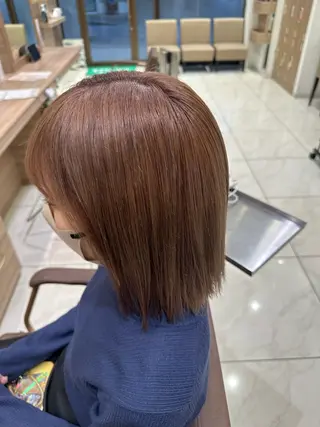 ミディアム カラー ‪❥ブリーチ💗 MIKUのヘアスタイル