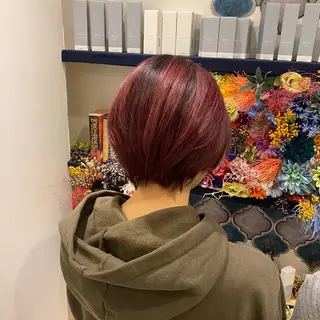 ショート しもかわ かほのヘアスタイル