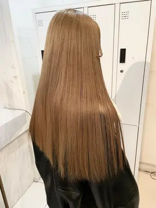 ロング Ria OSAKA　梅田所属・マリカ🦋韓国 ハイトーン/エクステのヘアスタイル