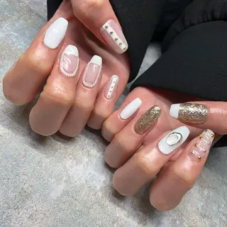 ロング カラー ヘアアレンジ キッズ マツエク・マツパ 福田 加奈のネイルデザイン