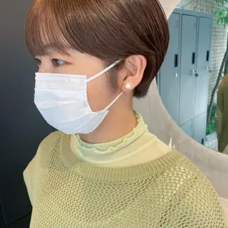ショート カラー ヤマモト マイのヘアスタイル