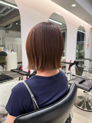 ミディアム an🦋ショートボブ 【蔵前】のヘアスタイル