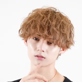 メンズ men'sカット.パ ーマHIKARI🐥のヘアスタイル