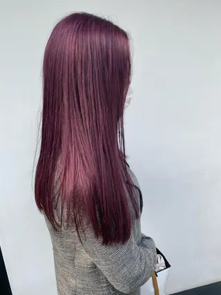 ロング カラー tonari 梅田、中崎町のヘアスタイル