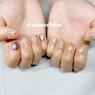 ネイル クレアトゥール華所属・クレアトゥール華 西村のネイルデザイン