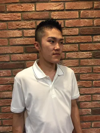 ショート 赤坂barber 古澤慶一郎【モテ髪】のヘアスタイル