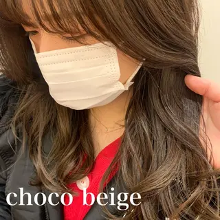 ミディアム カラー 🌱小顔ヘア/ボブ ミディアム/双葉🌱のヘアスタイル