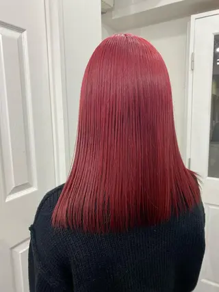 セミロング カラー 楓🦋韓国系レイヤー / 透明感カラー🤍のヘアスタイル