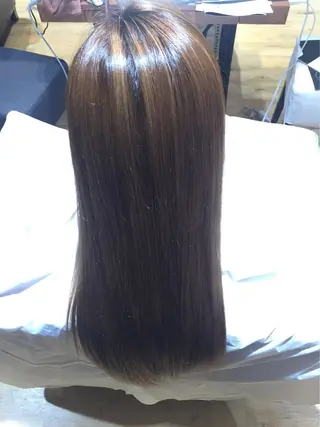 ロング カラー パーマ ヘアアレンジ メンズ キッズ ネイル マツエク・マツパ アティリー 西梅田のヘアスタイル