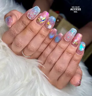 ネイル access nailのネイルデザイン