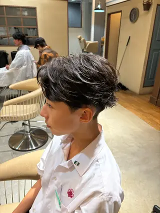 ショート メンズ 鹿児島 TSUBASAのヘアスタイル