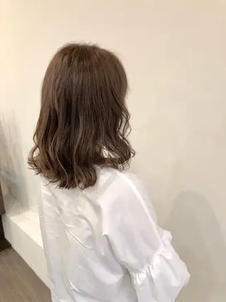 ミディアム カラー Hair make VERDA所属・宮下 耕平のヘアスタイル