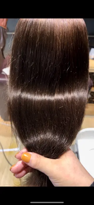 ロング カラー パーマ ヘアアレンジ メンズ キッズ よしなり あみのヘアスタイル