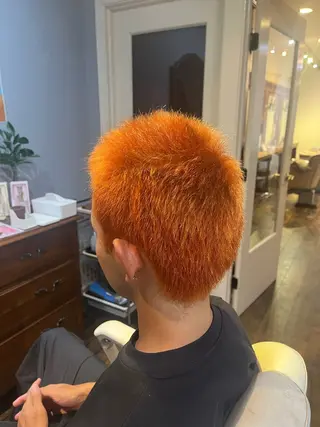 ショート カラー メンズ jam Creative Hair Design所属・【jam】横山 真優華のヘアスタイル