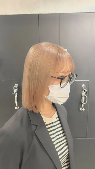 カラー キッズ ハイトーン･髪質改善 MIOKAのヘアスタイル