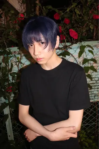 ショート カラー ヘアアレンジ メンズ @kyoniyy KYONIのヘアスタイル