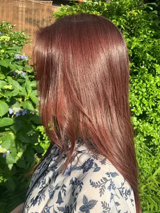 ロング カラー 斉藤 未佳のヘアスタイル