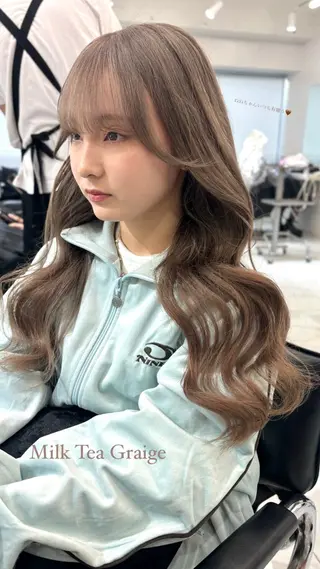 ロング カラー 🩶大人韓国ヘア 渋谷/Satsukiのヘアスタイル