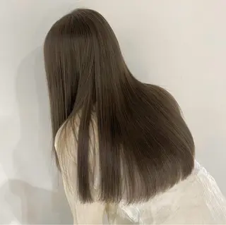 ロング カラー 似合わせカット⚪︎ ／フェイスレイヤーのヘアスタイル