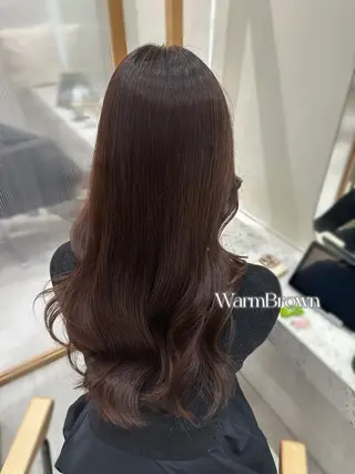 ロング カラー 🍓韓国ヘア レイヤ ーカット🍓笠原 葵のヘアスタイル