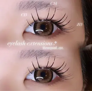 マツエク・マツパ rose pink所属・rose pink MIYUのマツエク・マツパデザイン