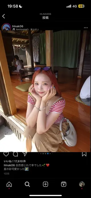 ロング 艶髪ハイトーンカラー 渋谷🎀ririkaのヘアスタイル