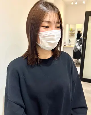 ショート しおり/パーマ/ newi町田のヘアスタイル