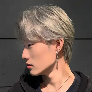 カラー メンズ GO TODAY シェアサロン原宿 Verno所属・センターパート特化/ メンズカット/ヒロキのヘアスタイル