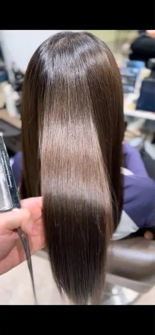 ロング 村上 優央のヘアスタイル