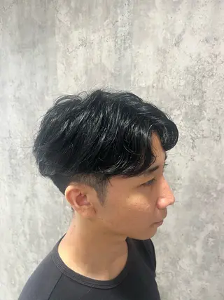 ショート パーマ メンズ パーマ特化美容師 🔥Yoshiyaのヘアスタイル