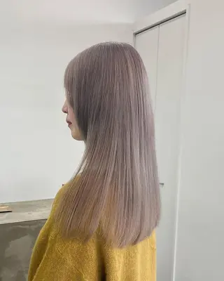 ミディアム Nought etre 西金沢のヘアスタイル
