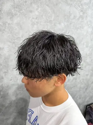 ショート パーマ 髪質改善 /絹髪🫧ゆたかのヘアスタイル