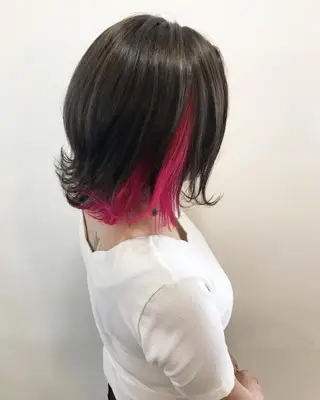 カラー フラム所属・WATANABE MISAKIのヘアスタイル