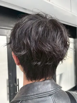 パーマ メンズ ハイトーン/韓国風/ 艶髪/吉祥寺のヘアスタイル