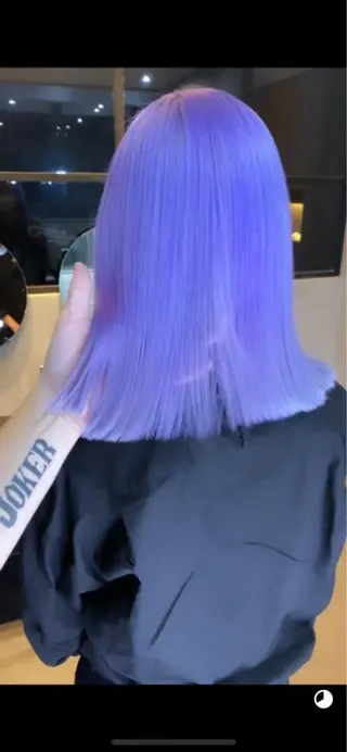 ミディアム カラー 艶ハイトーンブリーチ 🌈小林侑雅のヘアスタイル