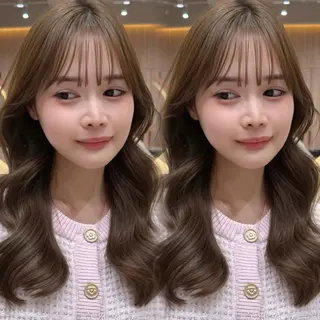 ロング カラー レイヤー/髪質改善 Lond ambreのヘアスタイル