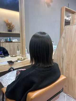 ショート カラー 神戸ボブ✂️ ioe三宮/田 伸佳のヘアスタイル