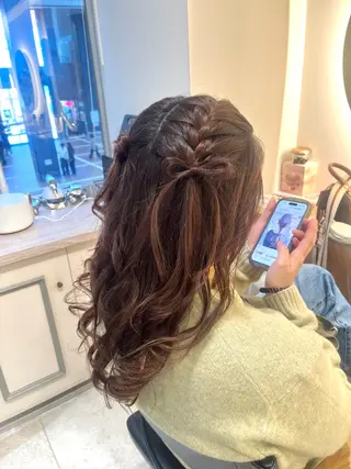 ロング ヘアアレンジ メンズカット/ 横浜/佐藤桃香 🦥のヘアスタイル