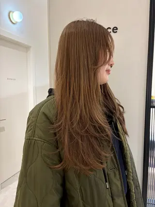 ロング ボブカット/ 天王寺美容室/ホノカのヘアスタイル