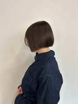 ショート カラー カノエ香椎店 天野このみのヘアスタイル